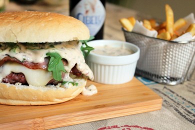 Hamburguesa Pampera Cafe 1