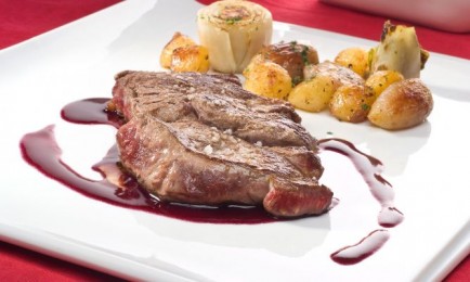 Entrecote de ternera Cafe 1
