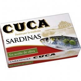 Sardinas en aceite de oliva «CUCA» KP Supermarket