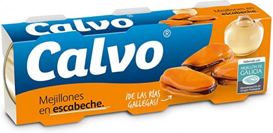 Mejillones en escabeche «CALVO» SuperSol