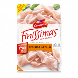Finíssimas pechuga de pollo en lonchas «CAMPOFRÍO» SuperSol
